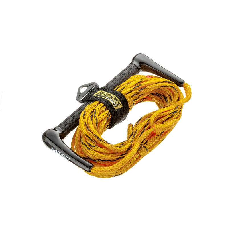 Seachoice Water Ski Rope, 75 Ft. Long, 12 In. Handle w/ Textured Rubber Grip