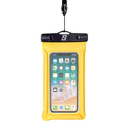 Seachoice 86853 Waterproof Floating Phone Holder Yellow, 5" x 9"