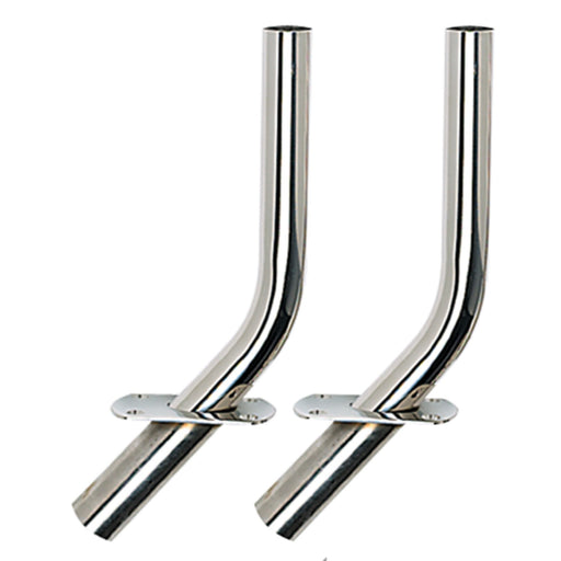 Seachoice Stainless Steel Outrigger Pole Holders Fits 1-1/8" ID Base & 15' Poles
