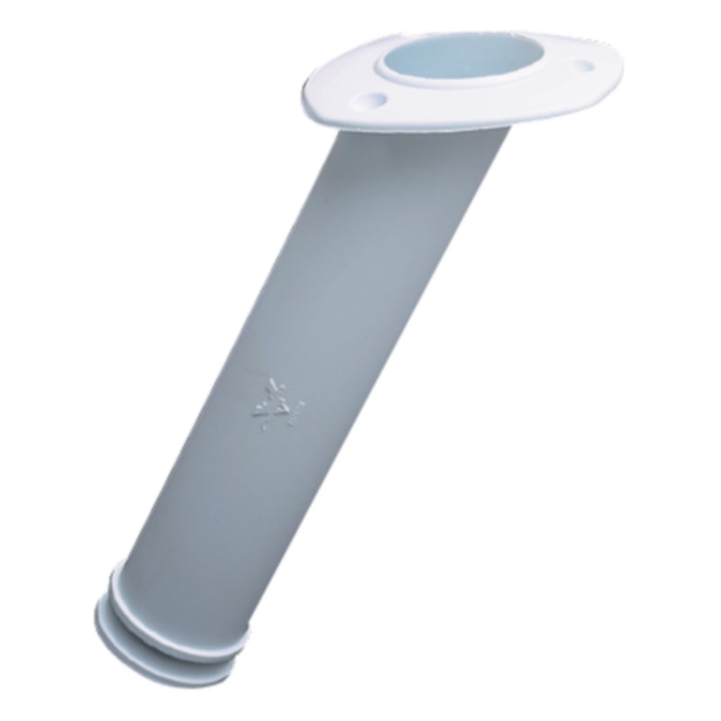 Rod Holder-Flush-White Nylon -Bul