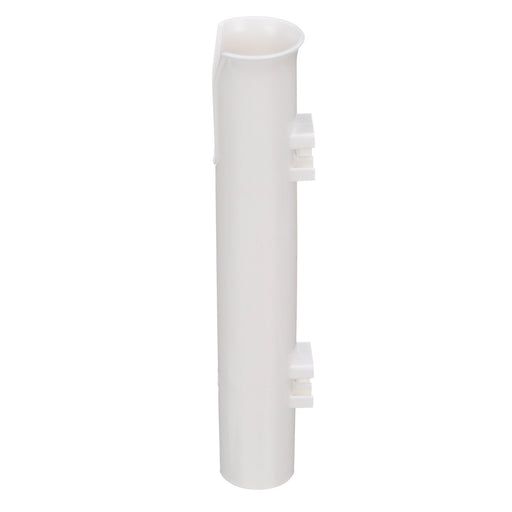 Seachoice Side Mount Rod Holder, Single, PVC, White
