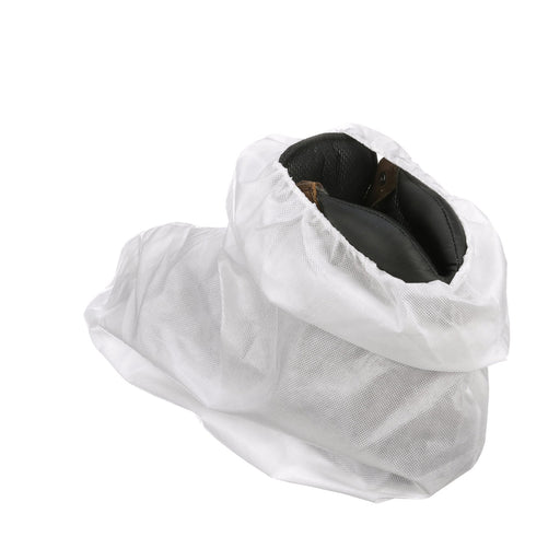 Seachoice Anti-Slip Boot Covers, Disposable, One Size Fits Most, White, Box of 50