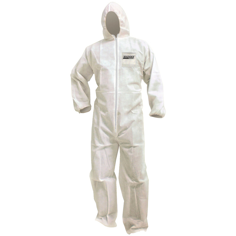 Seachoice 93241 Microporous Disposable Paint Suit With Hood