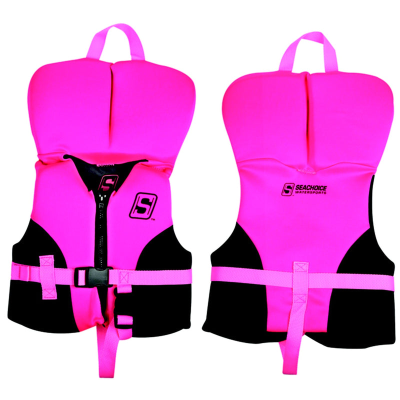 Seachoice 99494 Infant Evoprene Vest - Canada Only, Pink / Black