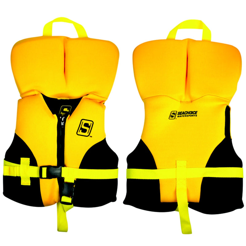 Seachoice 99495 Infant Evoprene Vest - Canada Only, Yellow / Black
