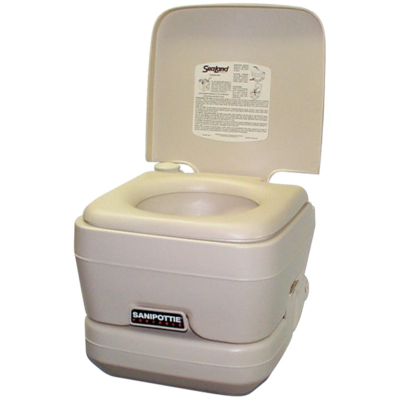 Dometic 2.5 Gallon Adult Size SaniPottie 962 Portable Toilet With Bellows Flush