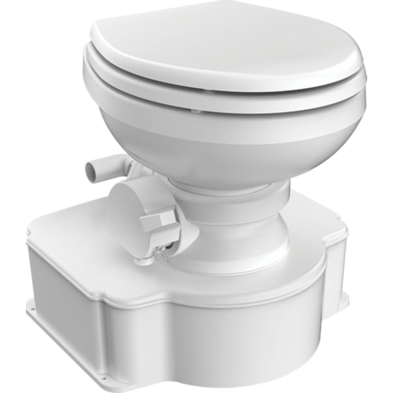 Dometic 312070001 M65-700 All-In-One Marine Toilet, White w/Plastic Seat