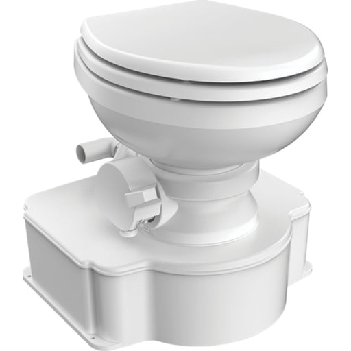 Dometic 312070001 M65-700 All-In-One Marine Toilet, White w/Plastic Seat