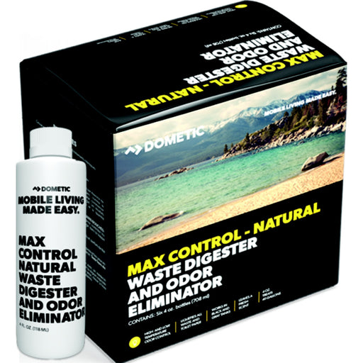 Dometic 9620000729 Max Control-Natural Holding Tank Treatment, 4 oz. 6 pk