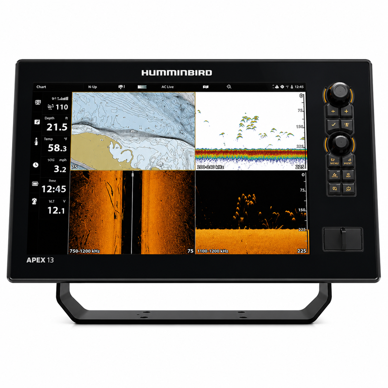 Humminbird APEX 13 CHO VX — 13" Full-HD Chartplotter & Fishfinder MFD