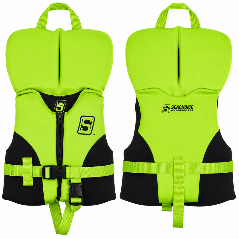 Seachoice 99492 Infant Evoprene Multi-Sport Vest – Green/Black | Canada Only