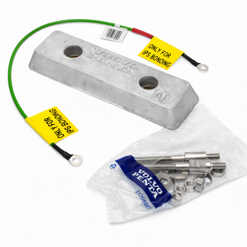Volvo Penta OEM Aluminum Anode Kit IPS-A IPS3 23172846
