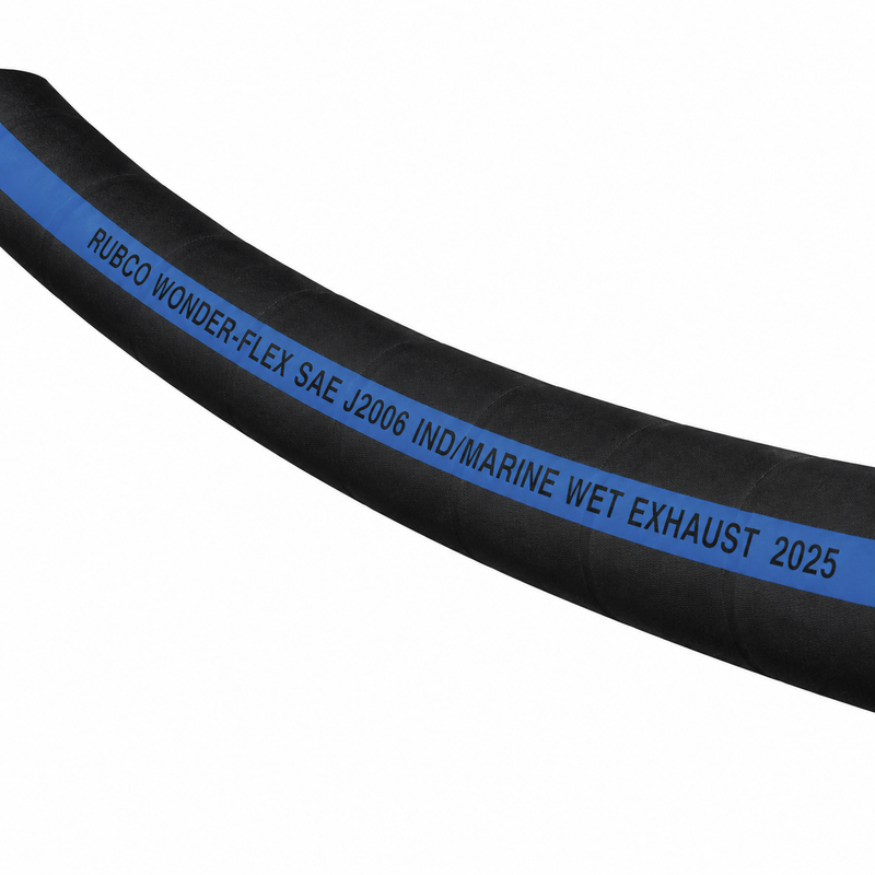 Trident — Wonderflex Type 100 EPDM Hose 2-1/2" x 10 ft — WON-2-1/2X10