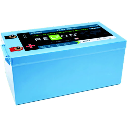RELiON RB300 LiFePO4 Lithium Iron Phosphate 12V Battery, Group 8D