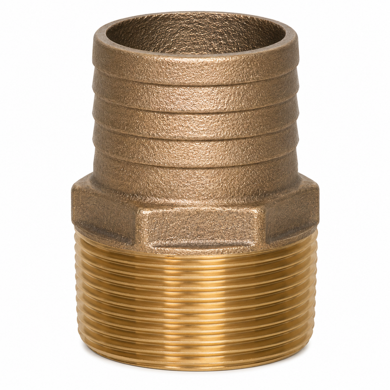 Buck Algonquin Bronze Pipe/Hose Adapter 3/4" Pipe x 1" Hose