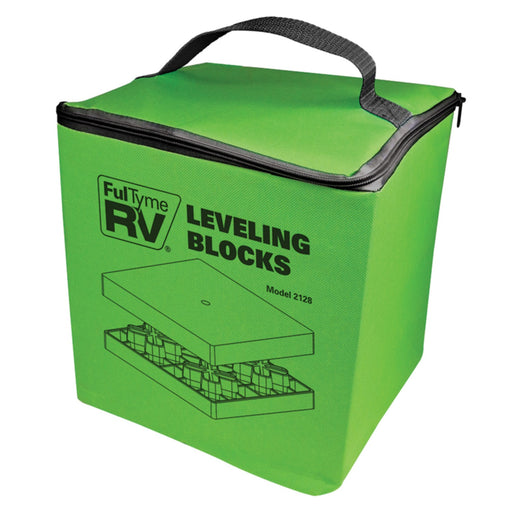 FulTyme RV 2128 Leveling Blocks, 10 pack (8 pads + 2 caps)