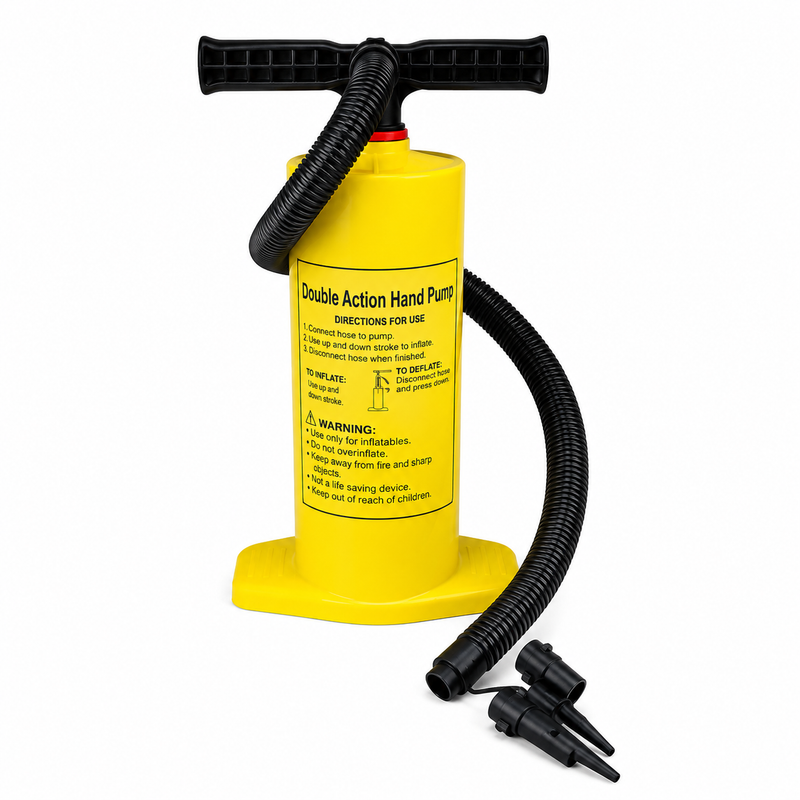 Seachoice Double-Action Air Pump — 15 PSI, 50 In. Hose, 4 Nozzles