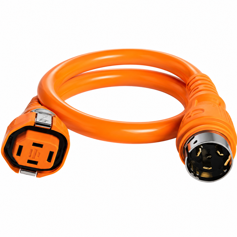 SmartPlug — 50A Pigtail Adapter Cordset, SmartPlug 50A Female to 50A Twist-Type Male, 4 ft — SMP-C50044