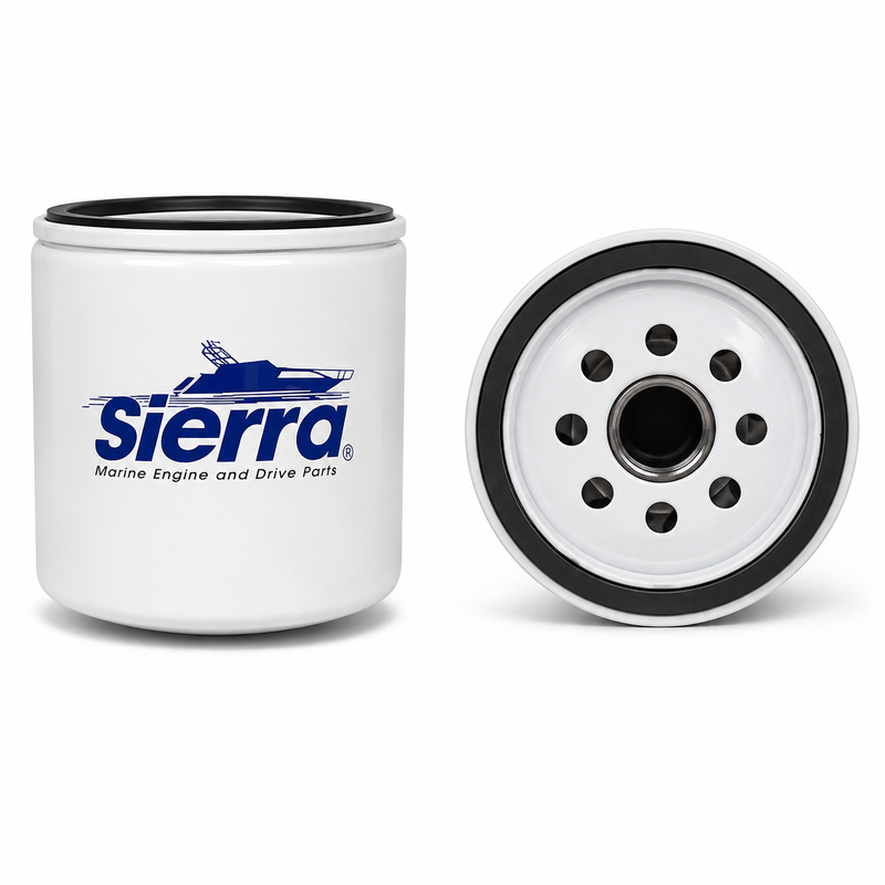 Sierra Marine Oil Filter — GM L4, L6 & V8 Short Style (47-78242)