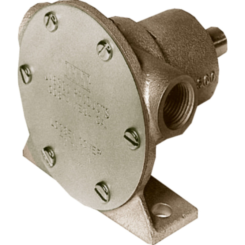 Jabsco 1673-1001 Self Priming Pulley Driven Engine Cooling Pump with 8.9@1500RPM GPM & Neoprene Impeller