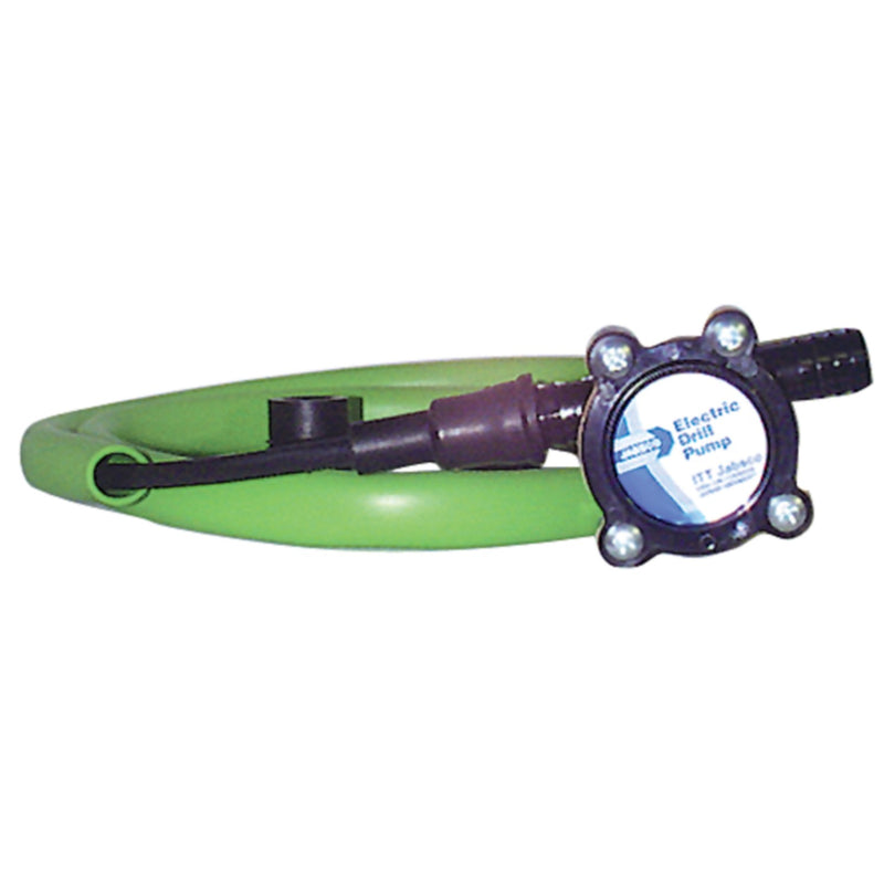Jabsco 17215-0000 Self-Priming Drill Pump Kit & Hoses