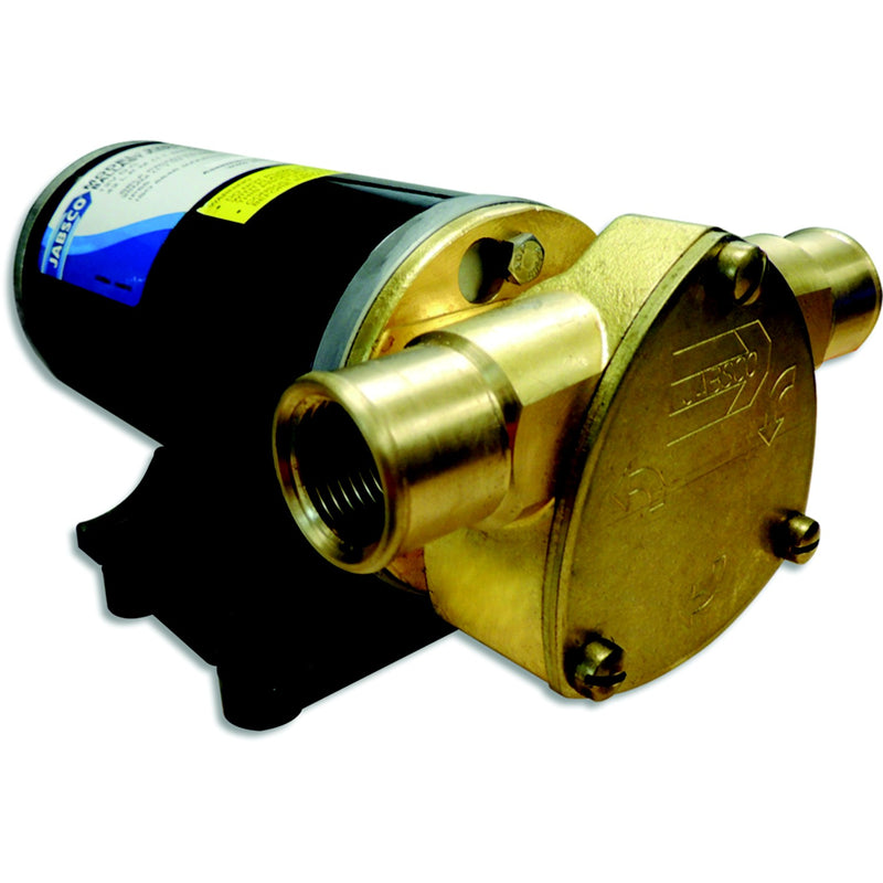 Jabsco 22610-9407 Self Priming Wakeboard & Ski Boat 15 GPM Ballast Pump with Deutsch Connector