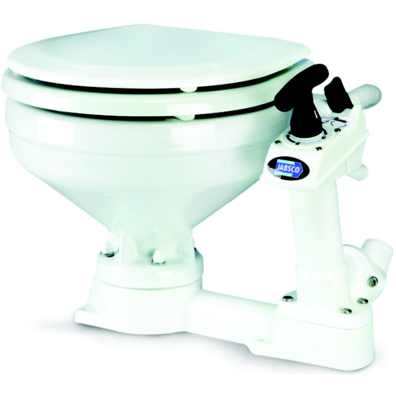Jabsco 291205000 Twist 'N' Lock Manual Toilet, Regular