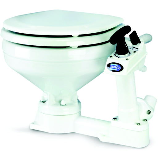 Jabsco 291205000 Twist 'N' Lock Manual Toilet, Regular