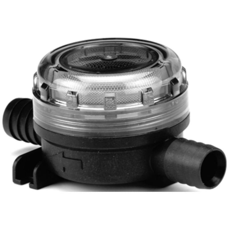 Jabsco 462000000 Pumpguard Coarse Mesh In Line Strainer, 3/4" Hose Barb In/Out, Straight