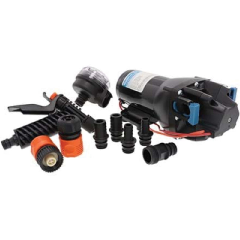 Jabsco Q401J118N3A Hotshot™ Series Washdown Pump, 12V, 4GPM
