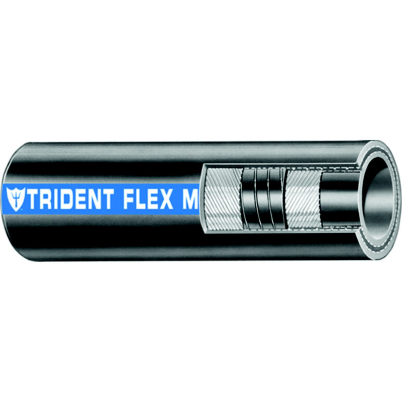 Trident 2502006FT Hard Wall Wet Exhaust & Water Hose, 2"