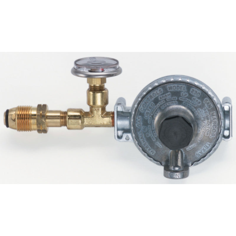 Trident 1200-1411 Marine LPG Tank Mount Single Stage Regulator
