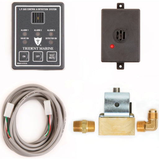 Trident 1300-7761-KIT LPG 12V Control & Detection System with 10' Connect Cable