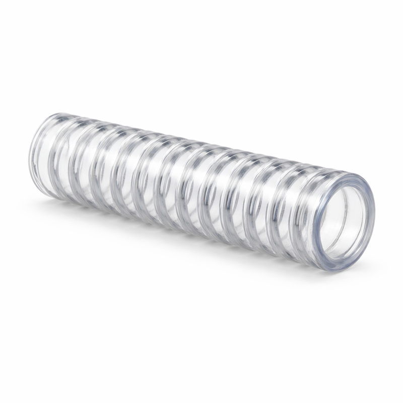 Extra Heavy Duty Clear Vacuum Hose with Bead - Marine Bilge Hose (per foot)