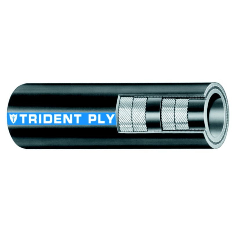 Trident Ply Soft Wall Water Hose, 7/8" x 12.5'