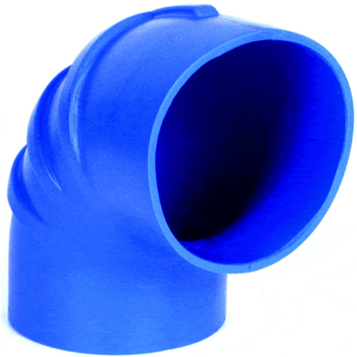 Trident 290V2000 Blue Silicone "VHT" 90 Degree Elbow Only, 6"