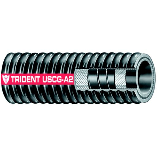 Trident 329112 Type A2 Corrugated Fuel Fill Hose, 1-1/2"