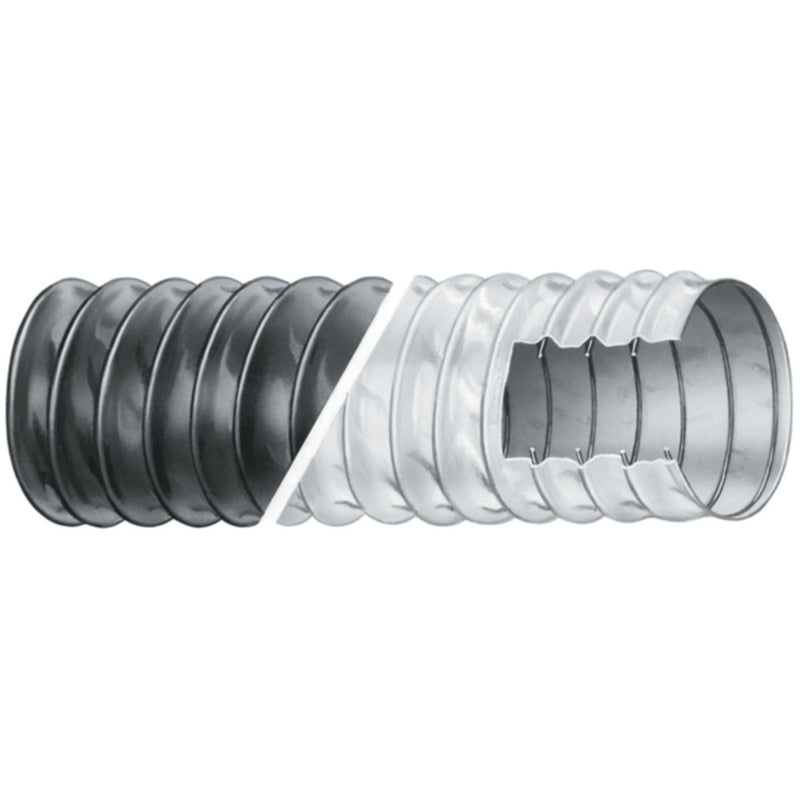 Trident 4003006FT Vent Hose White 3"