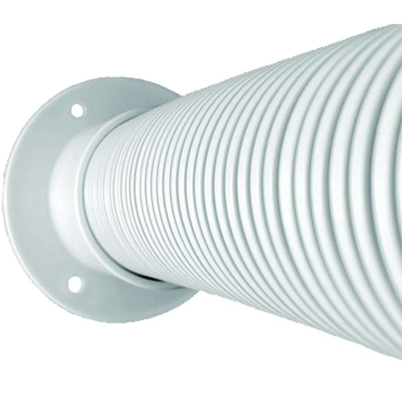Trident TFK10W 10' Stern Flex Hose & Flange Kit, White
