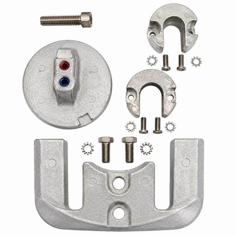 Martyr CMBRAVO23KITA Aluminum Anode Kit – MerCruiser Bravo II & III | Saltwater & Brackish