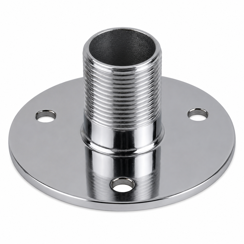 Sea-Dog 304 SS Fixed Flange Antenna Base – 1-1/2" | SED-329517-1