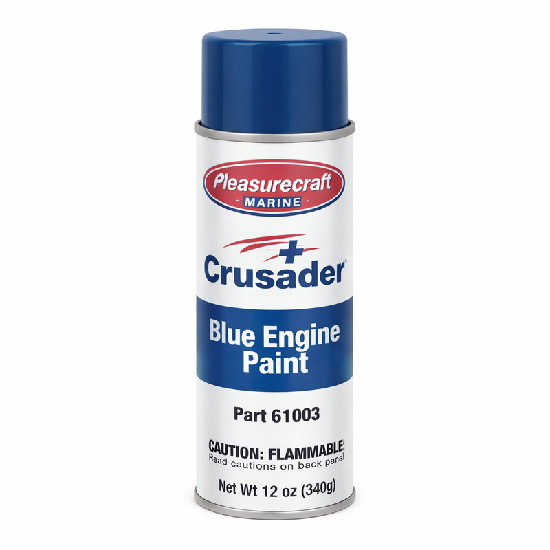 Crusader Blue Engine Paint - Pleasurecraft Marine - 61003