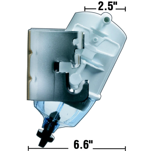 Racor 2329910 Snapp Filter Assembly With Mounting Bracket For All Engines Up to 140 HP