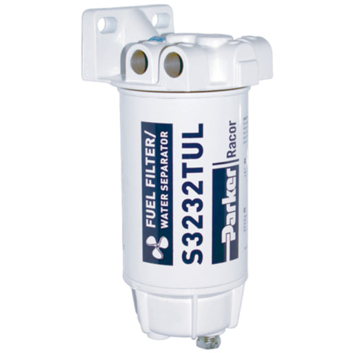 Racor 10 Micron Gas Spin-On Fuel/Water Seperator With Metal Bowl for Inboard/Outboard