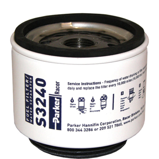 Racor Replacement Element For Gas Spin-On Fuel/Water Seperators