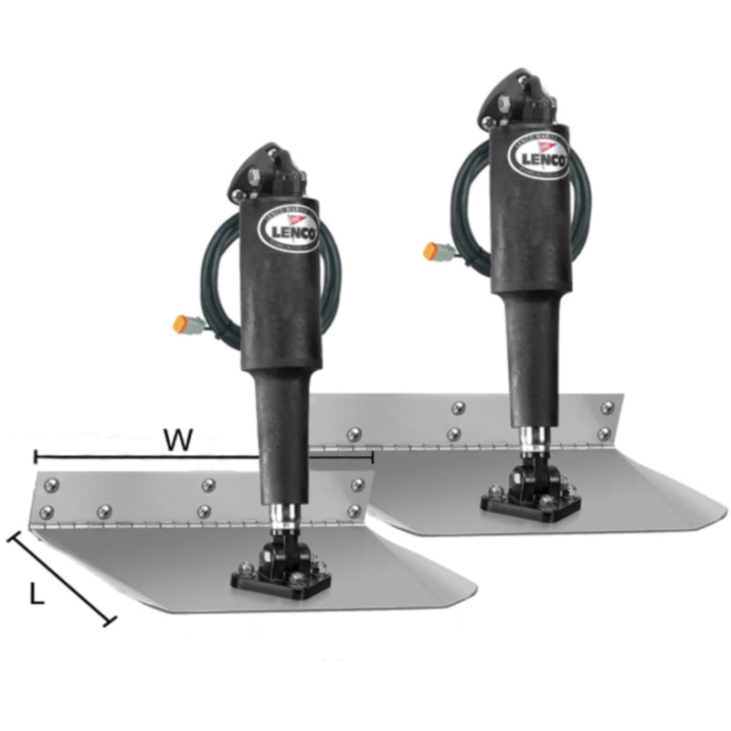 9" x 12" Trim Tab Kit w/o Switch