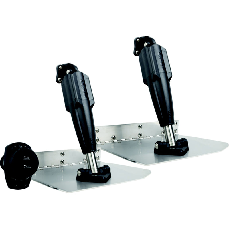 Lenco 15183106 Pro Control Assist 12V Trim Tab System, 12" x 12" Standard Trim Tab Kit, Complete