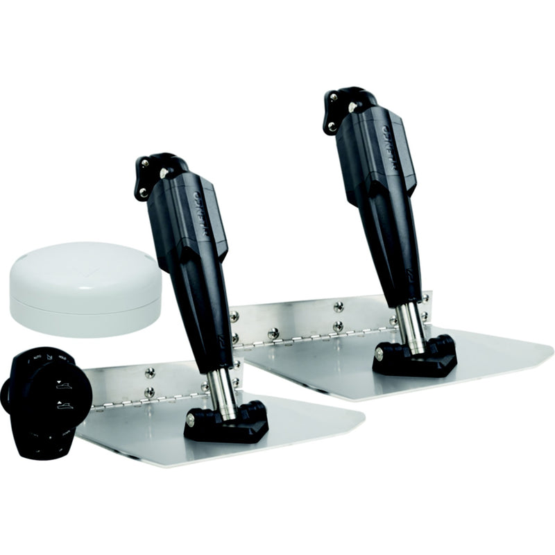Lenco 15182107 Pro Control Auto 12V Trim Tab System, 9" x 12" Standard Trim Tab Kit, Complete