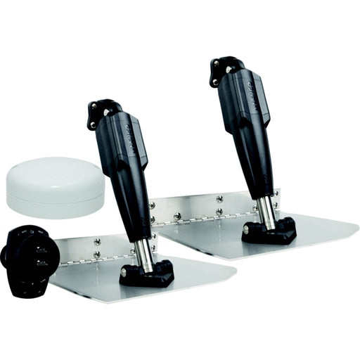 Lenco 15182107 Pro Control Auto 12V Trim Tab System, 9" x 12" Standard Trim Tab Kit, Complete