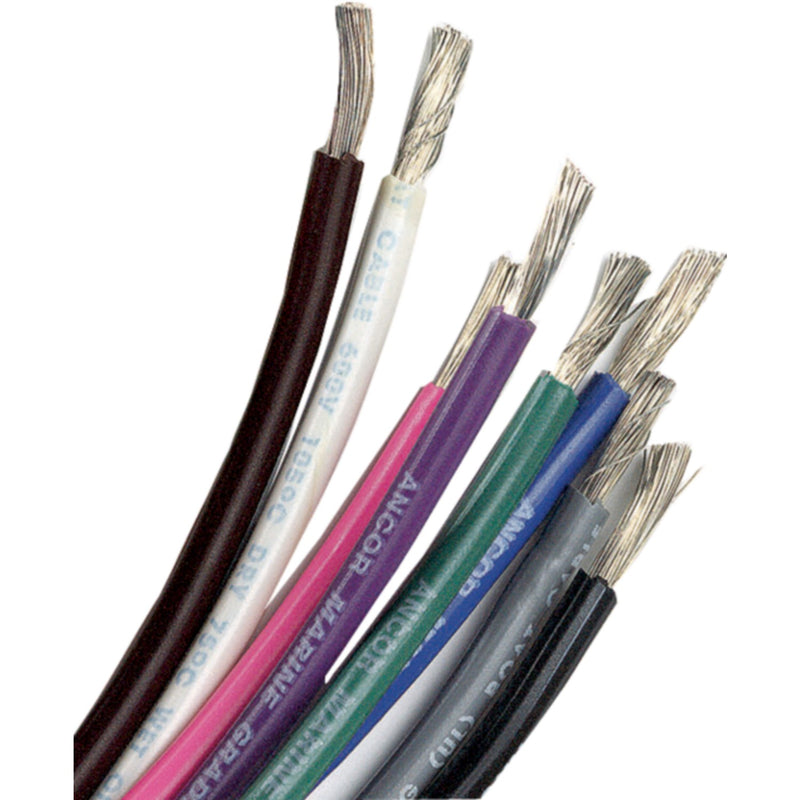 Ancor 104110 Marine Grade™ Tinned Copper Primary Wire, #14 AWG, 100', Blue